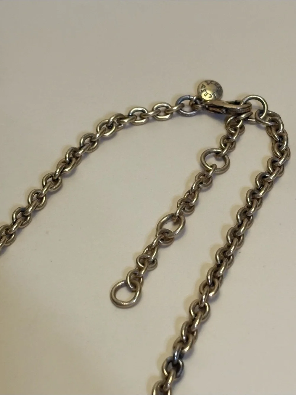 J.Crew Gold-Tone Pale Yellow Necklace 18”+3”